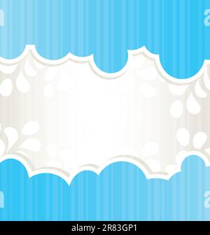 Illustration abstract background with place for your text - vector Stock Vector