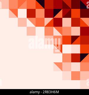 Background structure from geometric shapes in one tone Stock Vector