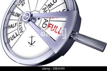 high resolution rendering of a full power concept Stock Photo - Alamy