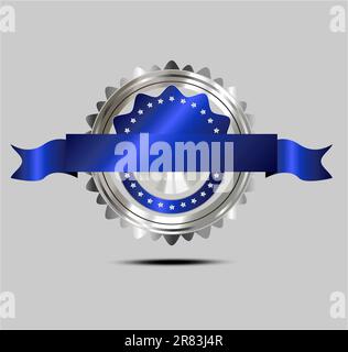 Unique designed corporate market label/emblem/sticker Stock Vector