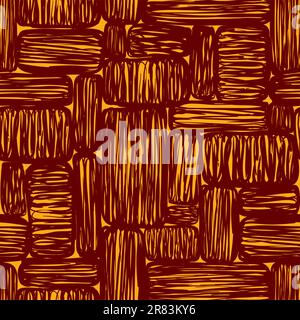Vector seamless pattern. modern stylish texture. endless abstract background Stock Vector