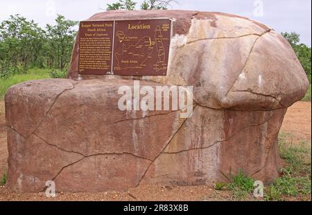 Tropic of Capricorn, s Stock Photo