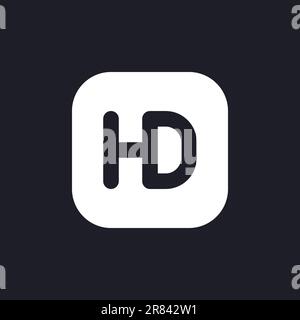HD format white pixel perfect solid ui icon Stock Vector