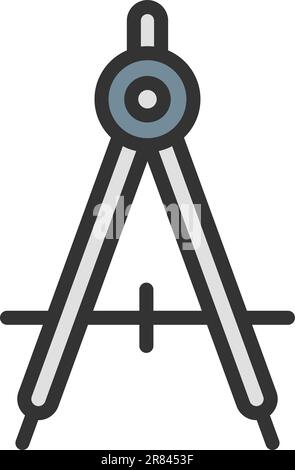 Divider icon vector image. Stock Vector