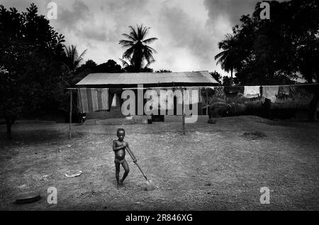 Malaria in Sierra Leone. Stock Photo