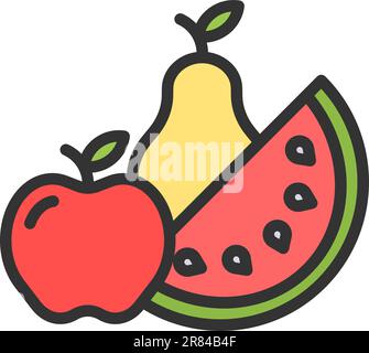 apple fruit icon image Stock Vector Image & Art - Alamy