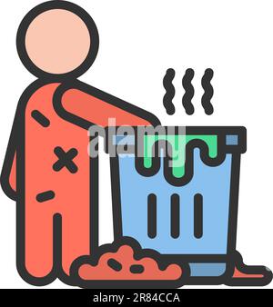 Scavenger icon vector image. Stock Vector