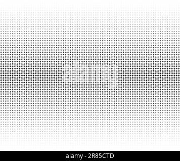 Disappearing rhombs. Seamless pattern in one direction.Scale method Stock Vector