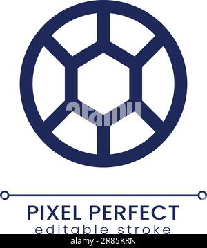 Football club pixel perfect flat gradient color ui icon Stock Vector ...