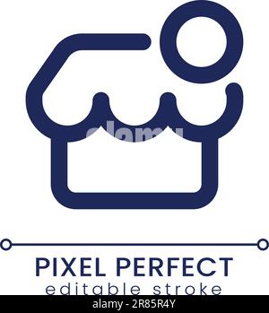 Online shop notification pixel perfect flat gradient two-color ui icon ...