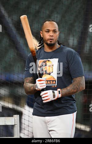 Houston Astros catcher Martin Maldonado throws out Chicago White Sox's ...