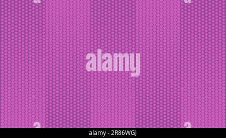 Vertical halftone effect. Gradient from pink to dark pink monochrome colors. Stock Vector
