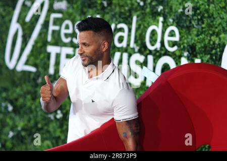 Monaco, Monaco. 18th June, 2023. Ricky Whittle attends the 'Ricky Whittle' photocall during the 62nd Monte Carlo TV Festival on June 18, 2023 in Monte-Carlo, Monacopicture & copyright © Thierry CARPICO/ATP images (CARPICO Thierry/ATP/SPP) Credit: SPP Sport Press Photo. /Alamy Live News Stock Photo