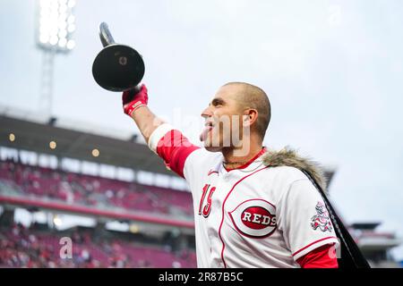 Joey Votto *Game-Used* Jersey -- Worn By Joey Votto For 1,000th Career RBI  -- SD vs. CIN on 06/30/2021