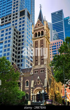 St Michael's Uniting Church, Melbourne, Victoria, Australia Stock Photo