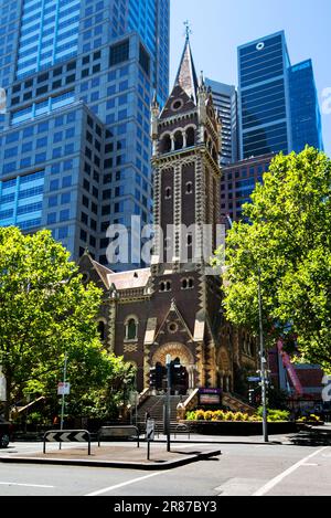 St Michael's Uniting Church, Melbourne, Victoria, Australia Stock Photo