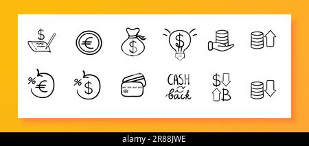 Currency. The form of money that is used as a medium of exchange for goods and services within a particular country or region. Stock Vector