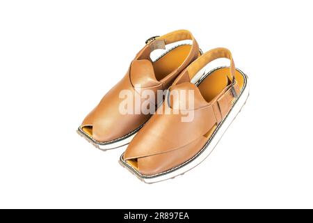 the peshwari chappal or tsaplay are worn by men casually or formally usually with the shalwar kameez in summer use as a sandals or slippers in pakist 2r897ea