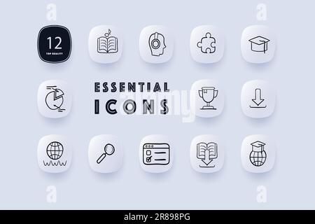Online learning. A mode of education that takes place over the internet, allowing individuals to access educational resources. Stock Vector
