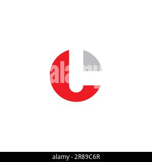 LC Logo Symbol. Letter L and C logo Combination Stock Vector
