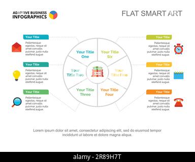 Six Management Options Slide Template Stock Vector Image & Art - Alamy