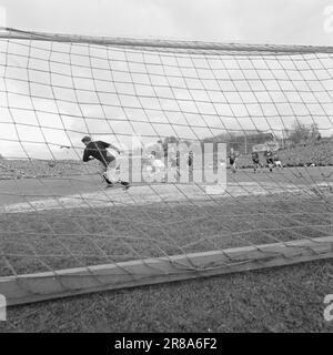 Actual 47-3-1960: The last quarter When Rosenborg was already cup champion for 1960 - but then it slipped away for them in the very last minutes of the match.  Photo: Knut Skarland / Ivar Aaserud / Nils Werenskiold / Aktuell / NTB ***PHOTO NOT IMAGE PROCESSED*** Stock Photo