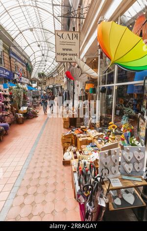 England, Dorset, Bournemouth, Westbourne Arcade, Interior View Stock Photo