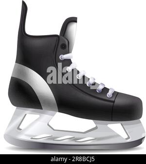 3d realistic vector icon. Hockey roller blade skates. Stock Vector