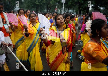 Dhaka, Bangladesh. 20th June, 2023. Hindu devotees gather to celebrate