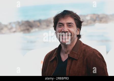 Javier Bardem, Spanish actor, at the San Sebastián International Film Festival in Spain on the 26th of September, 2019. Stock Photo