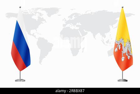 Russia bhutan flag hi-res stock photography and images - Alamy