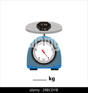 Weight Balance Scale 2kg Weight Stone And Apples Equal Balance Measuring  Vector Illustration Balance Measure Symbol Icon Isolated On White  Background Stock Illustration - Download Image Now - iStock