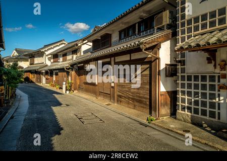 Street scene in Kurashiki, Okayama, Japan Stock Photo