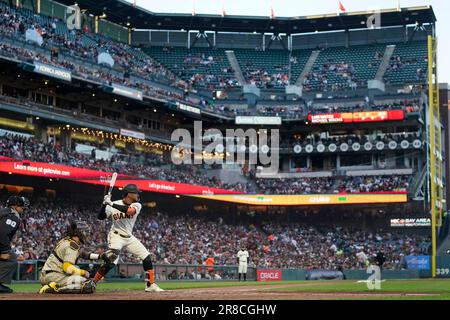 San Diego Padres catcher Gary Sanchez (99) in the ninth inning of a  baseball game Saturday, June 10, 2023, in Denver. (AP Photo/David  Zalubowski Stock Photo - Alamy