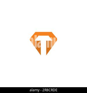 T Strong Logo Design. Letter T Icon Stock Vector