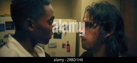 MOON STUDENTS, from left: Eddie Navarro, Sydney Carvill, 2023