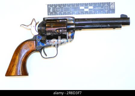 Colt 45 Revolver Stock Photo