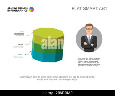 Management Concept Slide Template Stock Vector