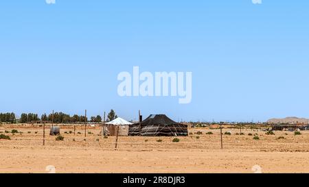Desert Tents - Saudi Arabia Stock Photo