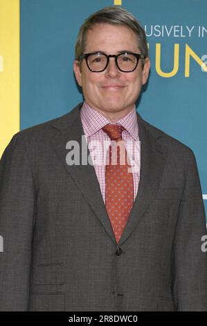 New York, USA. 20th June, 2023. Matthew Broderick attends Sony Pictures ‘No Hard Feelings' premiere at the AMC Lincoln Square, New York, NY, June 20, 2023. (Photo by Anthony Behar/Sipa USA) Credit: Sipa USA/Alamy Live News Stock Photo