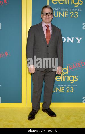 New York, USA. 20th June, 2023. Matthew Broderick attends Sony Pictures ‘No Hard Feelings' premiere at the AMC Lincoln Square, New York, NY, June 20, 2023. (Photo by Anthony Behar/Sipa USA) Credit: Sipa USA/Alamy Live News Stock Photo