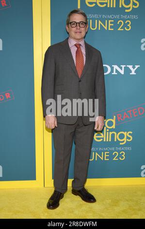 New York, USA. 20th June, 2023. Matthew Broderick attends Sony Pictures ‘No Hard Feelings' premiere at the AMC Lincoln Square, New York, NY, June 20, 2023. (Photo by Anthony Behar/Sipa USA) Credit: Sipa USA/Alamy Live News Stock Photo