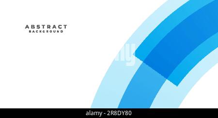 Abstract Minimalist background with blue gradient accent. Vector eps10 Stock Vector
