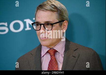 New York, USA. 20th June, 2023. Matthew Broderick attends Sony Pictures ‘No Hard Feelings' premiere at the AMC Lincoln Square, New York, NY, June 20, 2023. (Photo by Anthony Behar/Sipa USA) Credit: Sipa USA/Alamy Live News Stock Photo