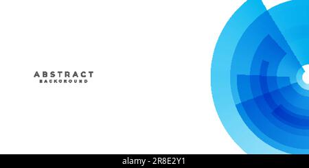 Abstract Minimalist background with blue gradient accent. Vector eps10 Stock Vector