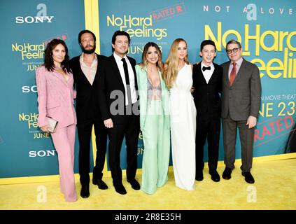 Jennifer Lawrence attends the premiere for No Hard Feelings at AMC  Lincoln Square on Tuesday, June 20, 2023, in New York. (Photo by Evan  Agostini/Invision/AP Stock Photo - Alamy