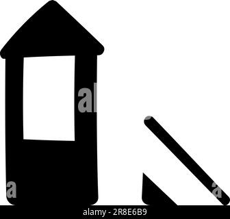 Business Vector thin line Web icon. Quality icon. Linear icon. Thin filled icon. Vector illustration Stock Vector