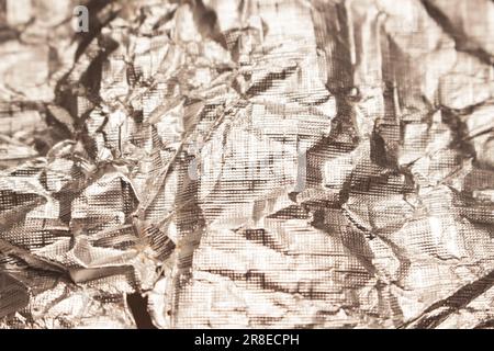 Abstract texture of kitchen foil for a design Stock Photo