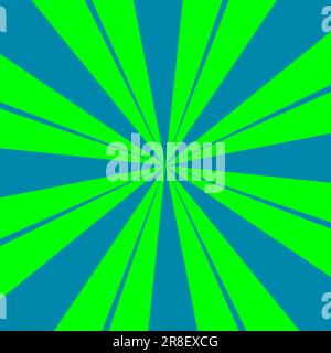 smooth abstract design stripe background. retro ray pattern texture on light green and blue colors. vintage art template for banner,wallpaper, digital Stock Vector
