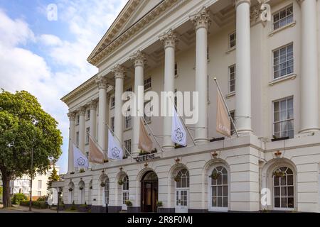 The Queens Hotel, Cheltenham, Gloucestershire Stock Photo